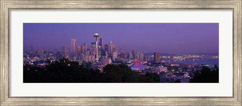 Framed Seattle WA USA Print
