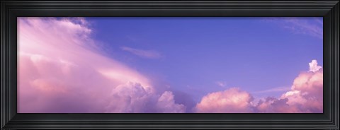 Framed Low angle view of clouds, Phoenix, Arizona, USA Print