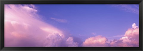 Framed Low angle view of clouds, Phoenix, Arizona, USA Print