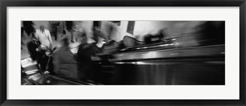 Framed Blurred Motion, People, Grand Central Station, NYC, New York City, New York State, USA, Print