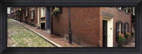 Framed Beacon Hill, Boston Massachusetts Print
