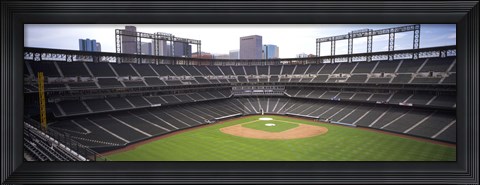 Framed Coors Field Denver CO Print