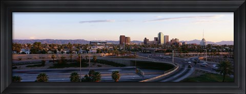 Framed USA, Arizona, Phoenix, sunset Print