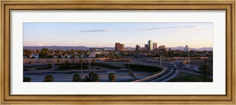 Framed USA, Arizona, Phoenix, sunset Print