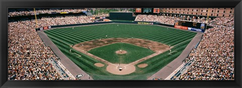 Framed Camden Yards Baseball Field Baltimore MD Print
