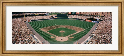 Framed Camden Yards Baseball Field Baltimore MD Print