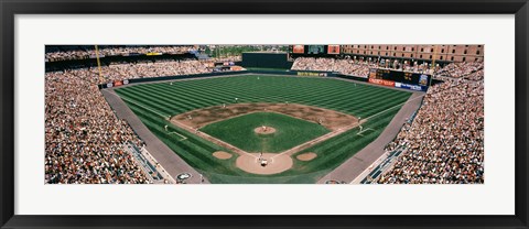 Framed Camden Yards Baseball Field Baltimore MD Print