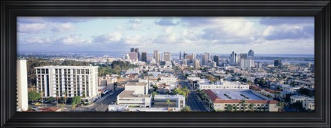 Framed Clouds Over San Diego Print