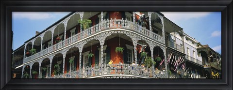 Framed French Quarter New Orleans LA USA Print