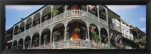 Framed French Quarter New Orleans LA USA Print