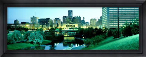 Framed Omaha NE Print