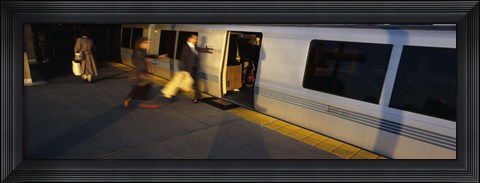 Framed Bay Area Rapid Transit, Oakland, California, USA Print