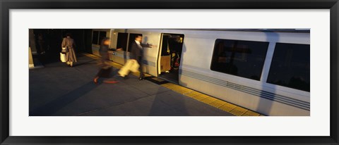 Framed Bay Area Rapid Transit, Oakland, California, USA Print
