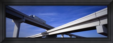 Framed Interchange, Texas, USA Print