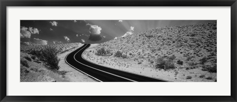 Framed Road, Las Vegas, Nevada, USA Print