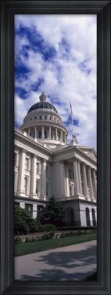 Framed State Capital Sacramento CA USA Print