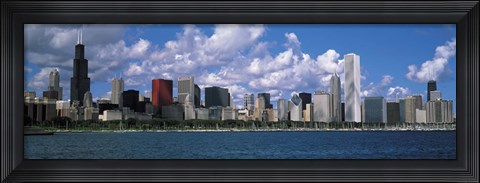 Framed Clouds, Chicago, Illinois, USA Print
