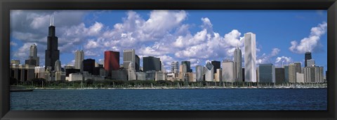 Framed Clouds, Chicago, Illinois, USA Print