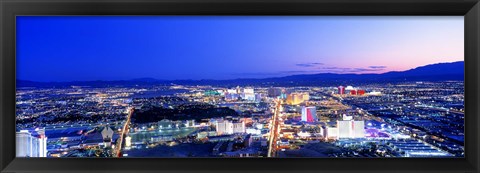 Framed Las Vegas Strip, Nevada, USA Print