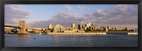 Framed Brooklyn Heights, NYC, New York City, New York State, USA Print