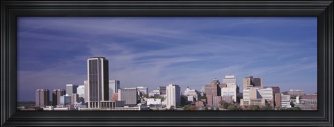 Framed Richmond, Virginia Skyline Print