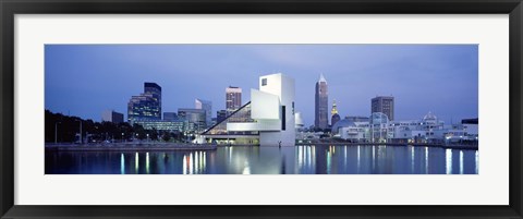 Framed Rock And Roll Hall Of Fame, Cleveland, Ohio, USA Print