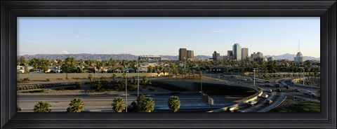 Framed Traffic moving on the road, Phoenix, Arizona, USA Print