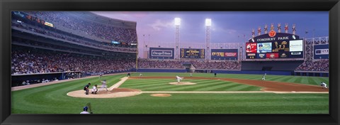 Framed USA, Illinois, Chicago, White Sox, baseball Print