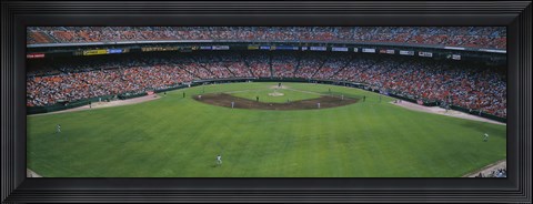 Framed Baseball stadium, San Francisco, California, USA Print