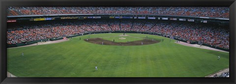 Framed Baseball stadium, San Francisco, California, USA Print