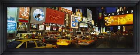 Framed Times Square, Manhattan, NYC, New York City, New York State, USA Print