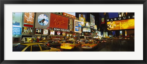 Framed Times Square, Manhattan, NYC, New York City, New York State, USA Print