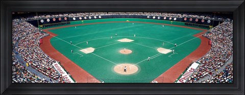 Framed Phillies vs Mets baseball game, Veterans Stadium, Philadelphia, Pennsylvania, USA Print