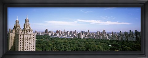 Framed Cityscape Of New York, NYC Print