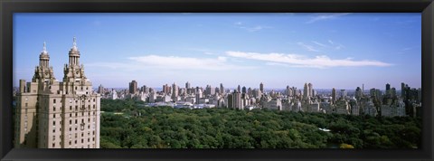 Framed Cityscape Of New York, NYC Print
