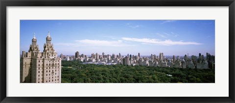 Framed Cityscape Of New York, NYC Print