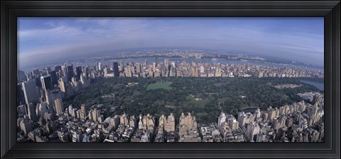Framed Aerial Central Park New York NY USA Print