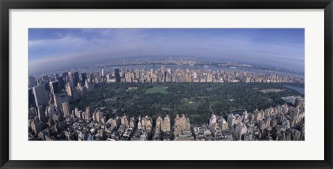 Framed Aerial Central Park New York NY USA Print