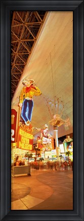 Framed Fremont Street Downtown Las Vegas Print