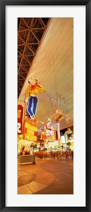 Framed Fremont Street Downtown Las Vegas Print