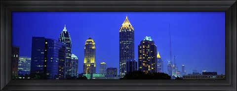 Framed Evening, Atlanta, Georgia, USA Print