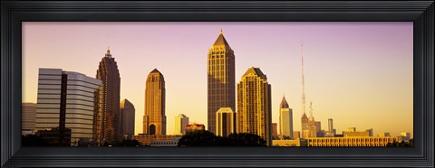 Framed Sunrise, Atlanta, Georgia, USA Print