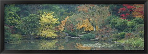 Framed Japanese Garden Seattle WA Print