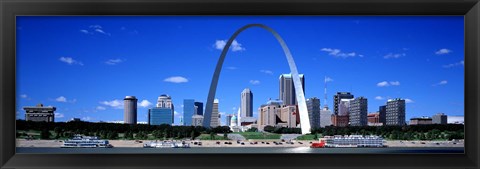 Framed Skyline, St Louis, MO, USA Print