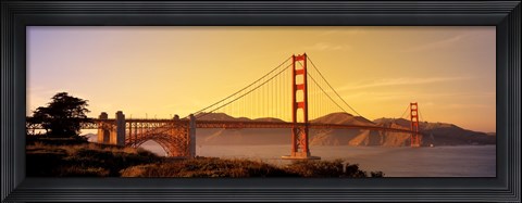 Framed Golden Gate Bridge Print