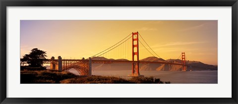 Framed Golden Gate Bridge Print