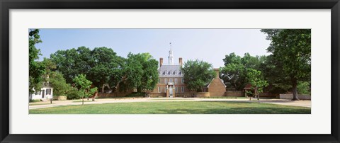 Framed USA, Virginia, Williamsburg, Governor&#39;s Palace Print