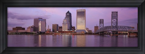 Framed Jacksonville FL Print