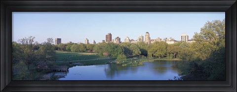 Framed Central Park, Upper East Side, NYC, New York City, New York State, USA Print