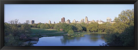 Framed Central Park, Upper East Side, NYC, New York City, New York State, USA Print